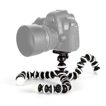Universal Fleksibelt Smartphone Tripod Stativ - 60-85mm - Sort