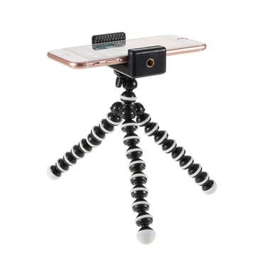 Universal Fleksibelt Smartphone Tripod Stativ - 60-85mm - Sort