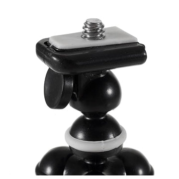 Universal Fleksibelt Smartphone Tripod Stativ - 60-85mm - Sort
