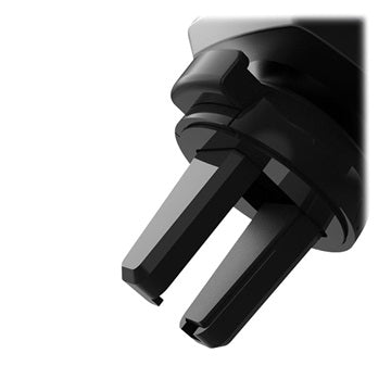 Universal Gravity Mobilholder til Luftkanal - Sort