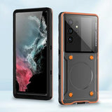 Universal IP68 vandtæt etui / undervandscover - 6.9" - Sort