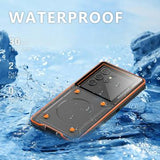 Universal IP68 vandtæt etui / undervandscover - 6.9" - Sort