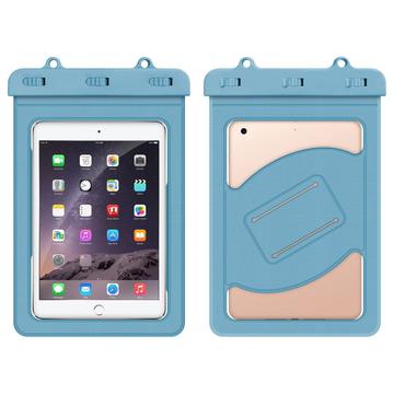Universelt IPX8 vandtæt tablet-etui - 9" - Blå