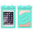 Universal IPX8 vandtæt tablet-etui - 9" - Cyan