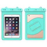 Universal IPX8 vandtæt tablet-etui - 9" - Cyan