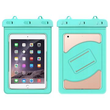 Universal IPX8 vandtæt tablet-etui - 9" - Cyan