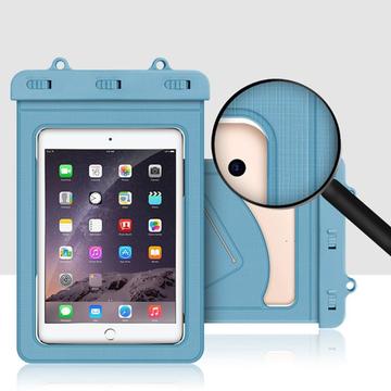 Universal IPX8 vandtæt tablet-etui - 9" - Cyan