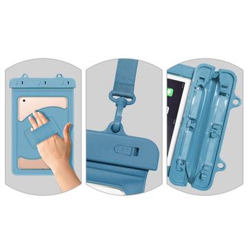 Universal IPX8 vandtæt tablet-etui - 9" - Grøn