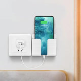 Universal Mobile Holder for Wall - 9.9x2.5cm - White
