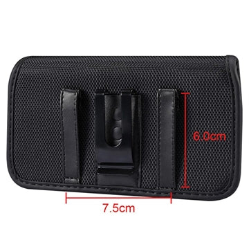Universal Oxford Bæltetaske med Kortholder - 5.4" - Sort