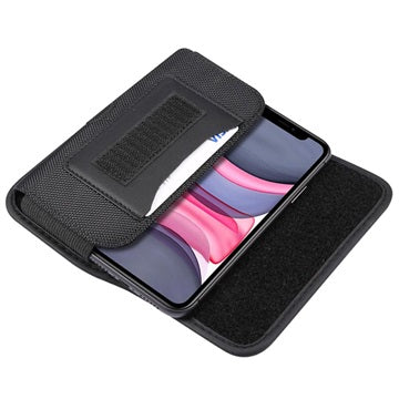 Universal Oxford Bæltetaske med Kortholder - 5.4" - Sort