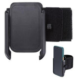Universal sportsarmbånd med smartphoneholder - 4"-7" - sort