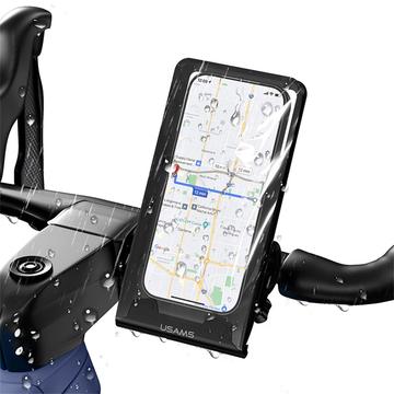 Usams ZJ083 vandtæt cykelholder til telefoner - 4.7"-7.2"