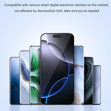 V1 Universal biltelefonholder med elektrisk vakuumsug - sort