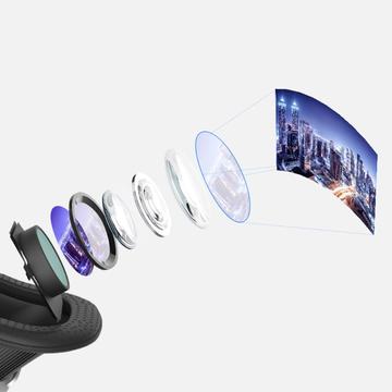 VR SHINECON G10 3D VR-brillehjelm Virtual Reality-brilleheadset til 4,7-7,0 tommer telefoner