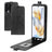 Honor 90 Vertikal Flip Taske med Kortholder - Sort