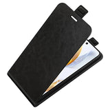 Honor 90 Vertikal Flip Taske med Kortholder - Sort