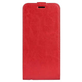 Honor 90 Vertikal Flip Taske med Kortholder - Rød