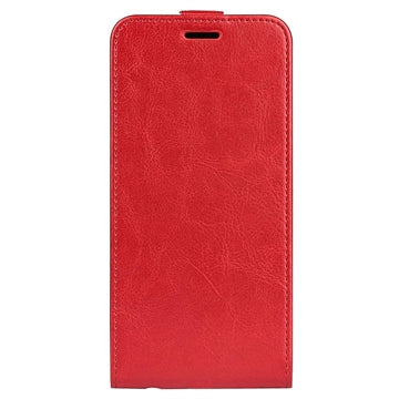 Honor 90 Vertikal Flip Taske med Kortholder - Rød