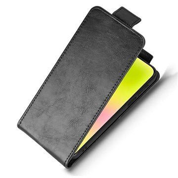 Huawei Pura 90 Pro Max lodret flip-etui med stativ - sort