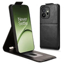 OnePlus 15T lodret flip-etui med stativ - sort