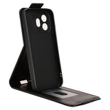 OnePlus 15T lodret flip-etui med stativ - sort