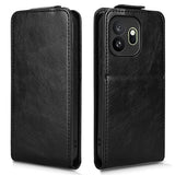 OnePlus 15T lodret flip-etui med stativ - sort