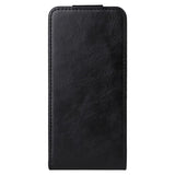 OnePlus 15T lodret flip-etui med stativ - sort