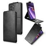 OnePlus Ace 6 Ultra lodret flip-etui med stativ - sort