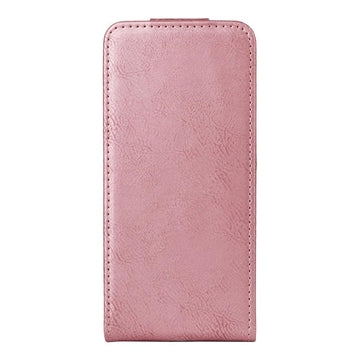 Sony Xperia 1 VIII lodret flip-etui med stativ - rosaguld