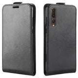 Huawei P20 Pro Flip Taske med Kortholder - Sort