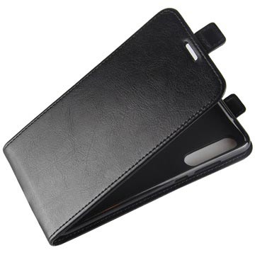 Huawei P20 Pro Flip Taske med Kortholder - Sort