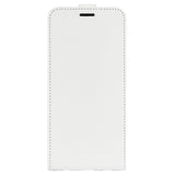 OnePlus 11 Vertikal Flip Taske med Kortholder - Hvid