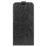 Samsung Galaxy A23 5G Vertikal Flip Taske med Kortholder - Sort
