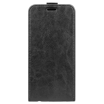 Xiaomi Redmi 10 5G/Note 11E Vertikal Flip Taske med Kortholder - Sort