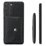 Vili T Samsung Galaxy S21+ 5G Cover med Magnetisk Pung - Sort
