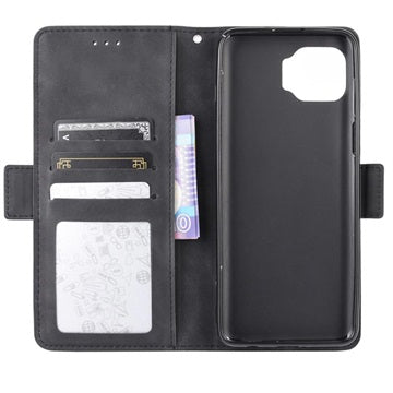 Vintage Series Motorola Moto G 5G Plus Pung med Kortholder - Sort