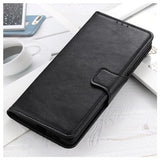 Vintage Series Samsung Galaxy A22 5G, Galaxy F42 5G Etui med Pung - Sort