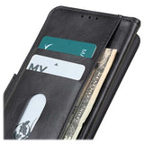 Vintage Series Samsung Galaxy A22 5G, Galaxy F42 5G Etui med Pung - Sort
