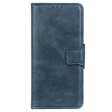 Vintage Series Samsung Galaxy A22 5G, Galaxy F42 5G Etui med Pung - Blå