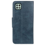 Vintage Series Samsung Galaxy A22 5G, Galaxy F42 5G Etui med Pung - Blå