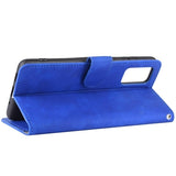 Samsung Galaxy S20 FE/S20 FE 5G Vintage Series Pung Cover - Blå