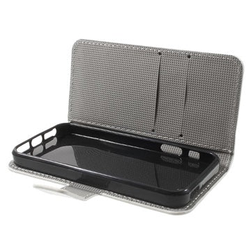 iPhone 5 / 5S / SE Pung Taske - Sommerfugle / Cirkler