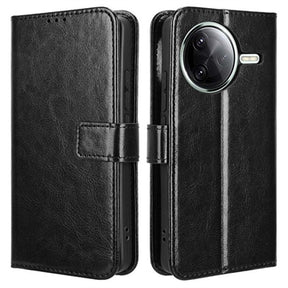 Xiaomi Redmi K80/K80 Pro/Poco F7 Ultra Pung med Magnetisk Lukning - sort
