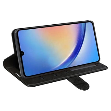 Samsung Galaxy A34 5G Pung Taske med Magnetisk Lukning - Sort
