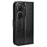 Asus Zenfone 9 Pung Taske med Magnetisk Lukning - Sort