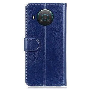 Nokia X10/X20 Pung Taske med Magnetisk Lukning - Blå