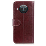 Nokia X10/X20 Pung Taske med Magnetisk Lukning - Brun