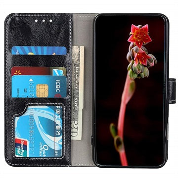 OnePlus 8T Pung Taske med Magnetisk Lukning - Sort