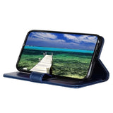 Samsung Galaxy A14/A14 5G Pung Taske med Magnetisk Lukning - Blå